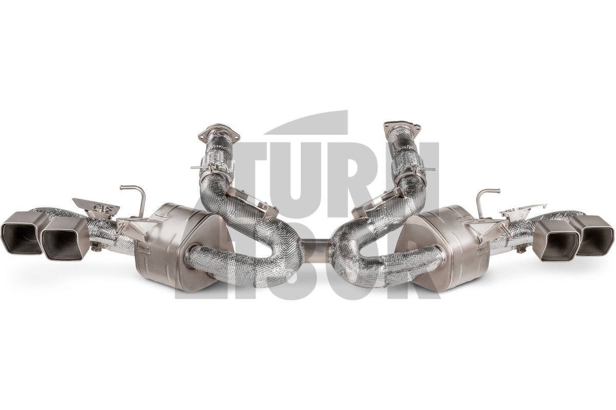 Akrapovic Slip-On Line (Titanium) for Corvette Stingray (C8) Akrapovic Slip-On Line (Titanium) for Corvette Stingray (C8)