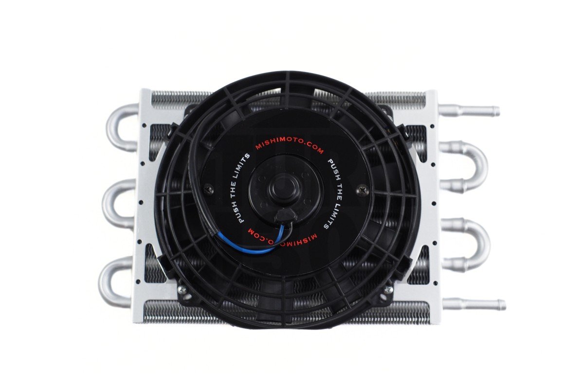 Heavy-Duty Transmission Cooler with Electric Fan Mishimoto Heavy-Duty Transmission Cooler with Electric Fan Mishimoto