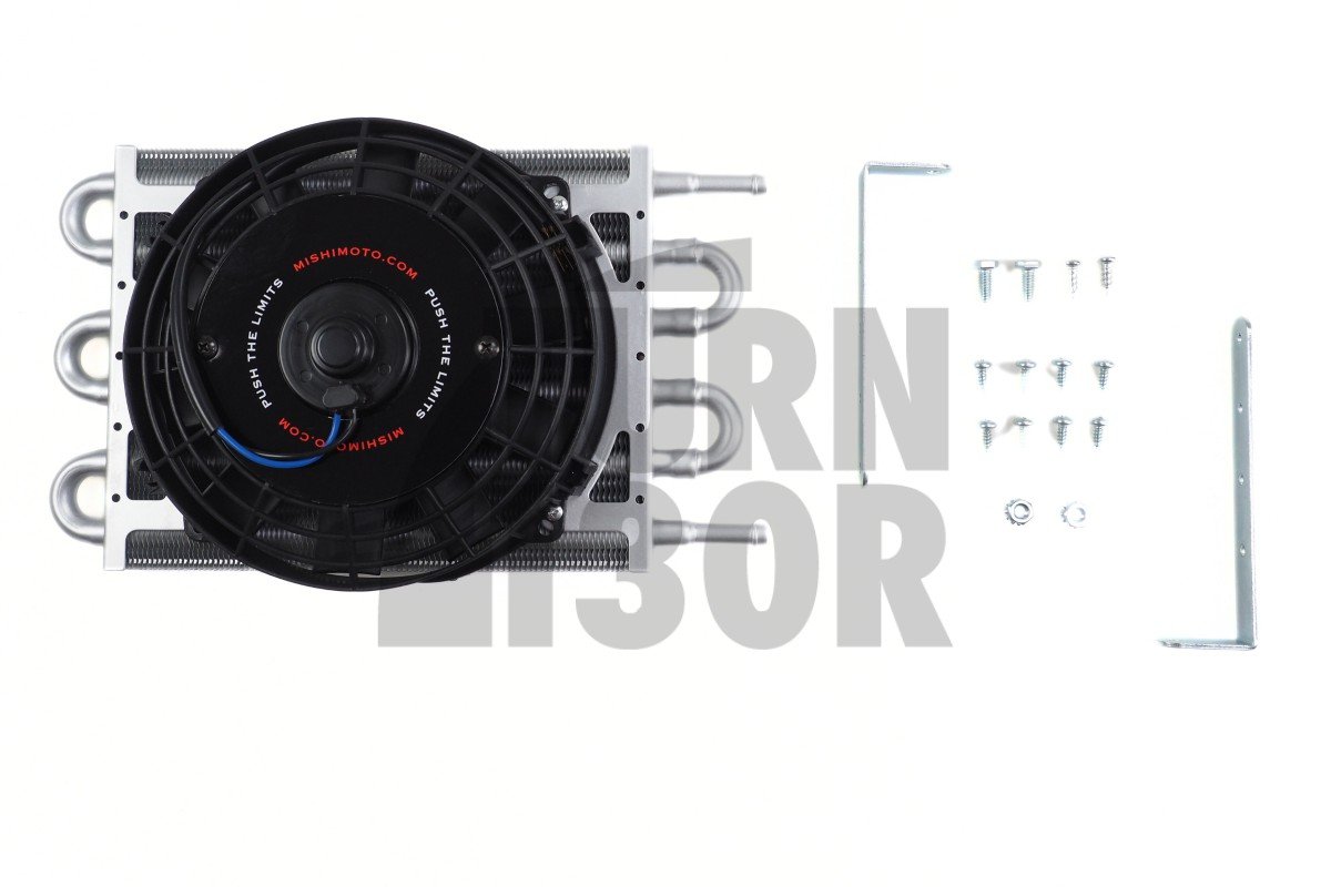 Heavy-Duty Transmission Cooler with Electric Fan Mishimoto Heavy-Duty Transmission Cooler with Electric Fan Mishimoto