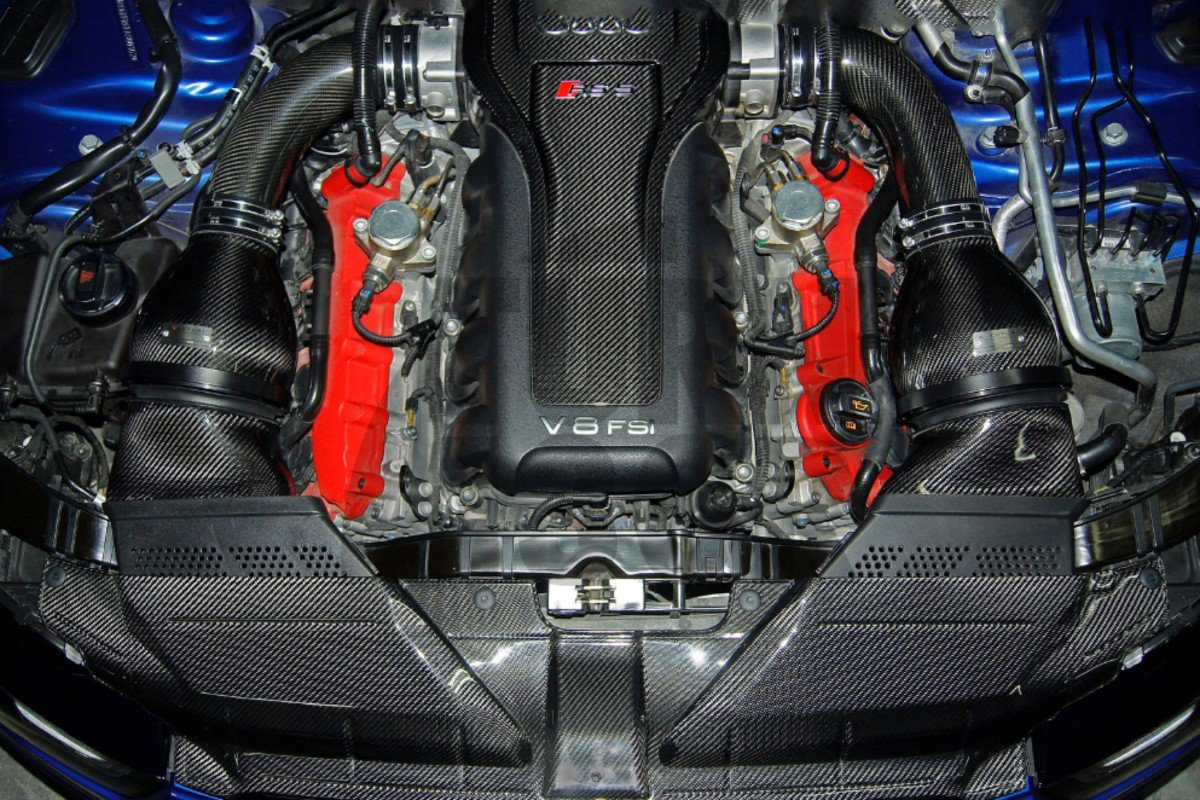Eventuri Carbon Fiber Slam Panel Cover for Audi RS4 B8 Eventuri Carbon Fiber Slam Panel Cover for Audi RS4 B8