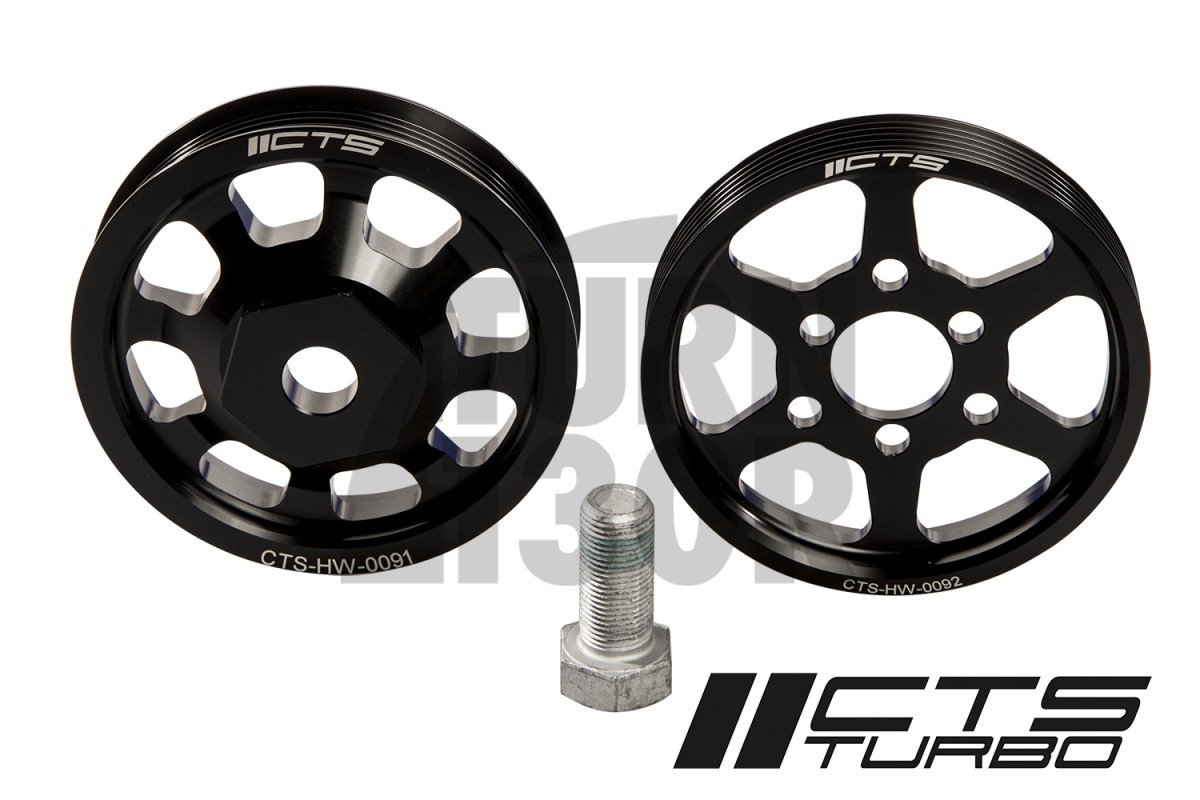 CTS Turbo Crank and Power Steering Pulley Kit Golf 4 R32 CTS Turbo Crank and Power Steering Pulley Kit Golf 4 R32