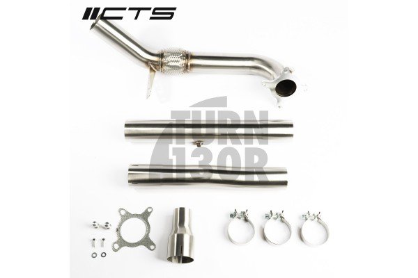 CTS Turbo  Decat Downpipe Golf 6 R / S3 8P / TTS 8J 