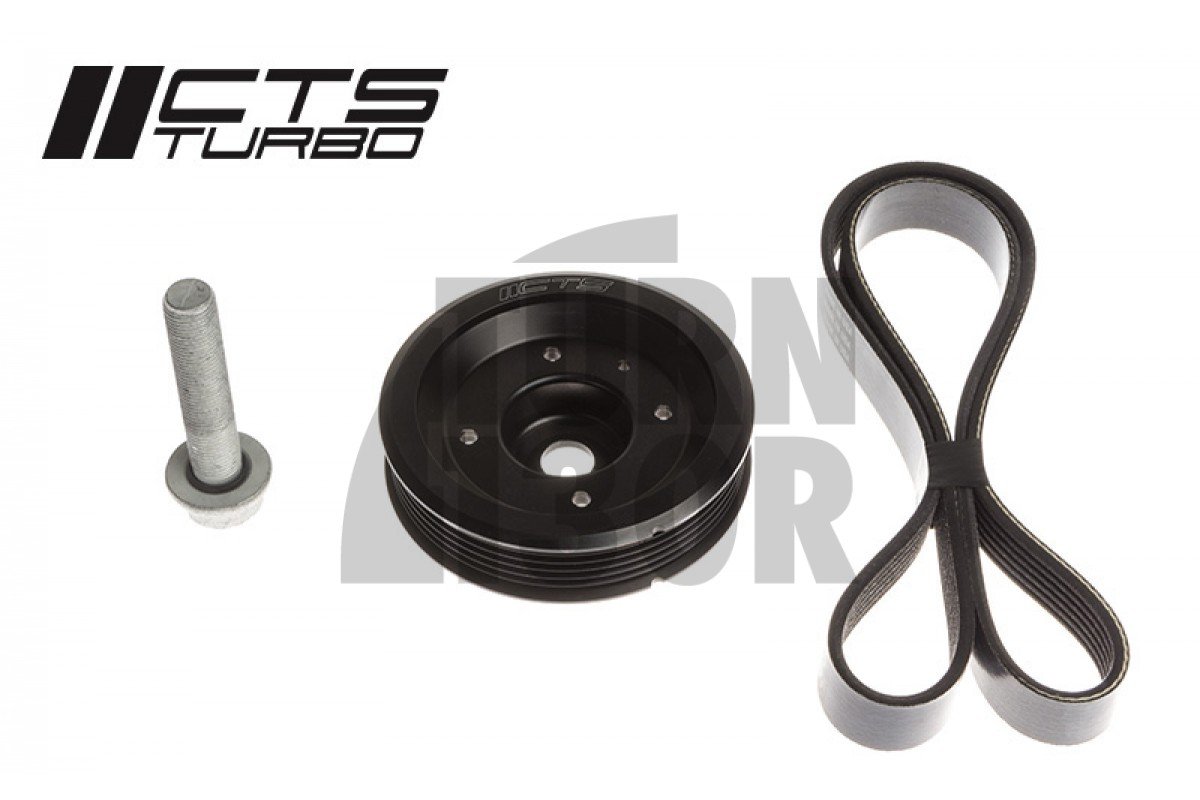 CTS Turbo Crank Pulley Kit Golf 7 GTI / R / S1 / S3 8V / Leon 3 Cupra MQB CTS Turbo Crank Pulley Kit Golf 7 GTI / R / S1 / S3 8V / Leon 3 Cupra MQB