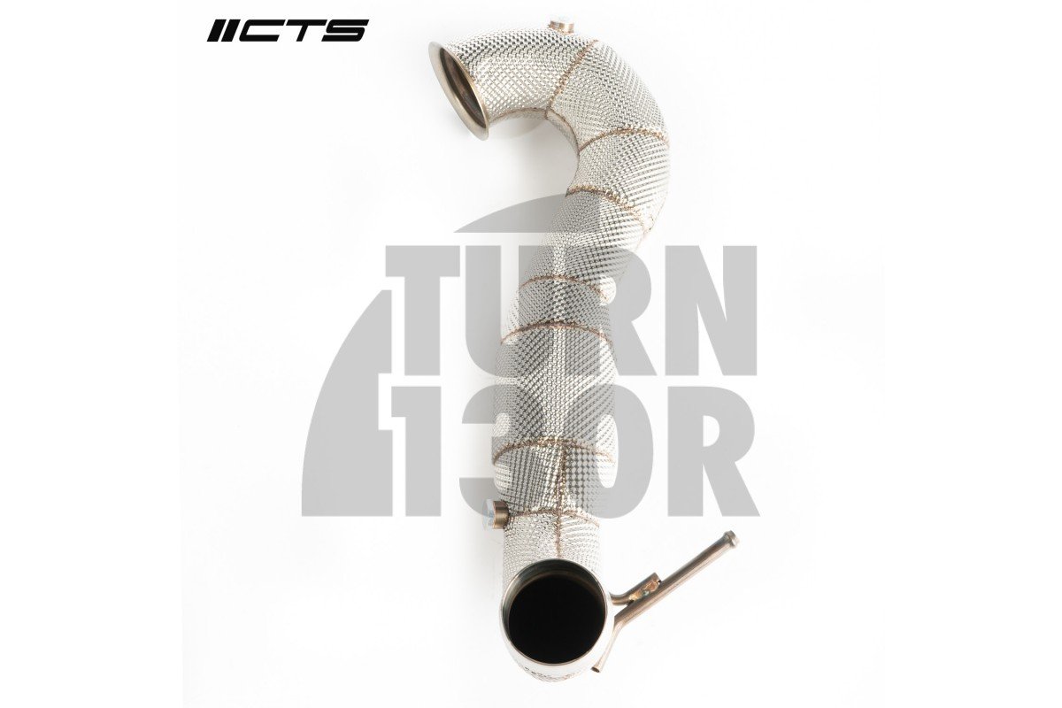 CTS Turbo Downpipe with Sports Catalyst Mercedes A45 W176 / CLA45 AMG C117 CTS Turbo Downpipe with Sports Catalyst Mercedes A45 W176 / CLA45 AMG C117