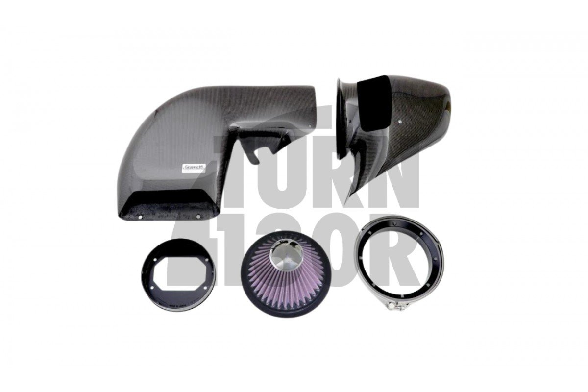 Gruppe M Carbon Fiber Intake System for Mitsubishi Lancer Evolution 8 and Evolution 9 Gruppe M Carbon Fiber Intake System for Mitsubishi Lancer Evolution 8 and Evolution 9