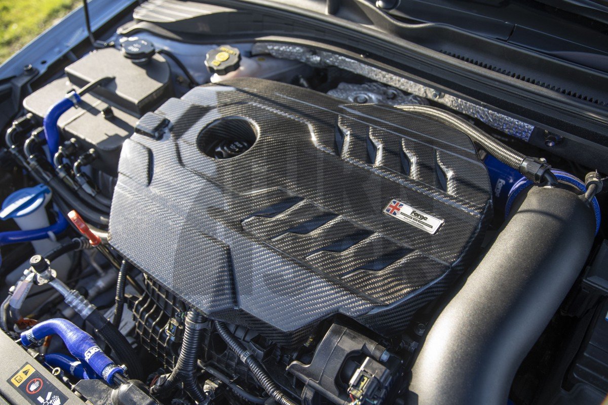 Forge Carbon Fiber Engine Cover Hyundai I30 N Forge Carbon Fiber Engine Cover Hyundai I30 N