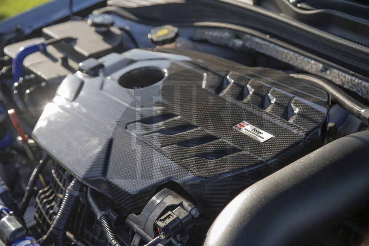Forge Carbon Fiber Engine Cover Hyundai I30 N Forge Carbon Fiber Engine Cover Hyundai I30 N