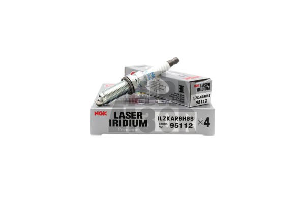 ILZKAR8H8S NGK Spark Plugs designed for Honda Civic Type R models FK2, FK8, and FL5