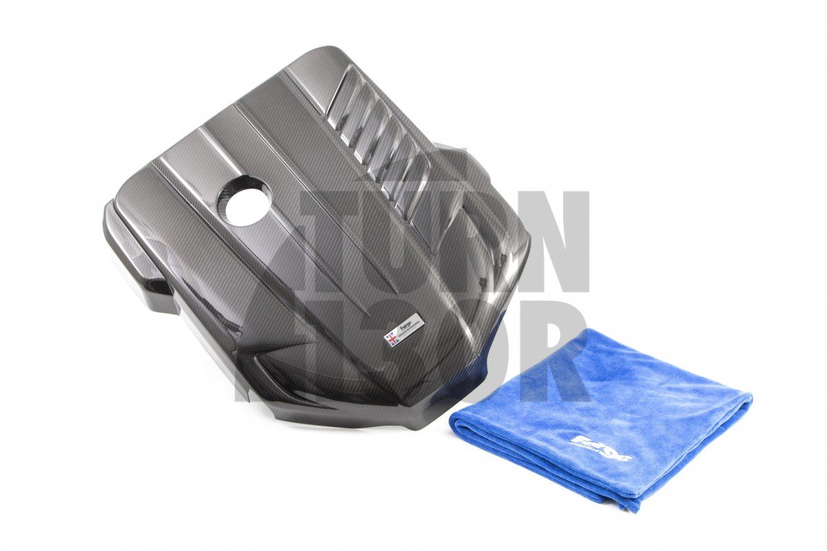 Forge Carbon Fiber Engine Cover Toyota Supra GR 3.0 A90 MK5 Forge Carbon Fiber Engine Cover Toyota Supra GR 3.0 A90 MK5