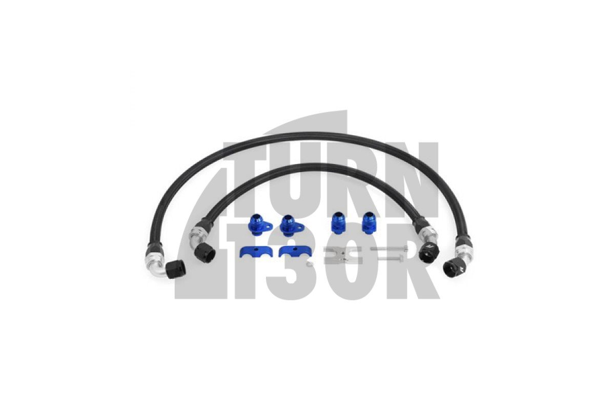 Mishimoto Braided Oil Cooler Line Kit BMW M3 F80 / M4 F8x / M2 Comp F87 Mishimoto Braided Oil Cooler Line Kit BMW M3 F80 / M4 F8x / M2 Comp F87