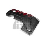 Eventuri Carbon Fiber / Red Kevlar Engine Cover for Audi RS3 8V.5 / TTRS 8S and RS3 8Y Eventuri Carbon Fiber / Red Kevlar Engine Cover for Audi RS3 8V.5 / TTRS 8S and RS3 8Y