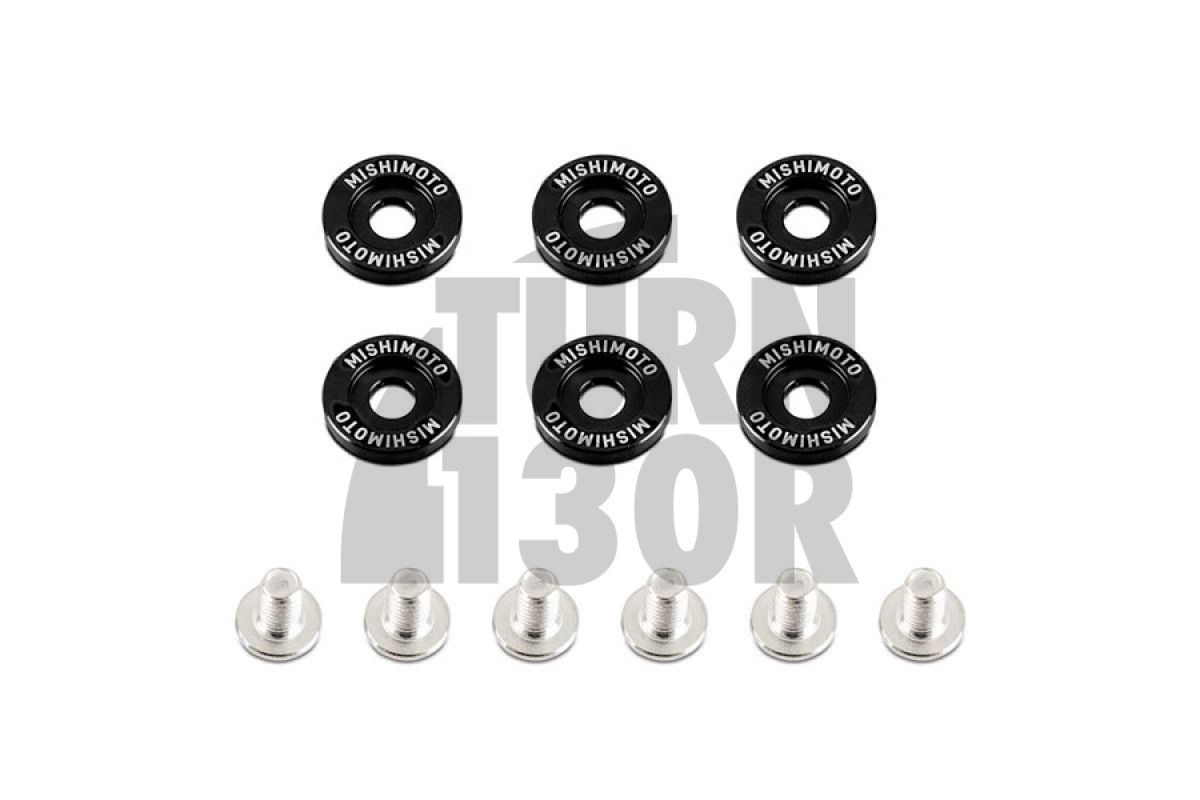 Anodised Fender Washers and M6 Bolts Kit Mishimoto Anodised Fender Washers and M6 Bolts Kit Mishimoto