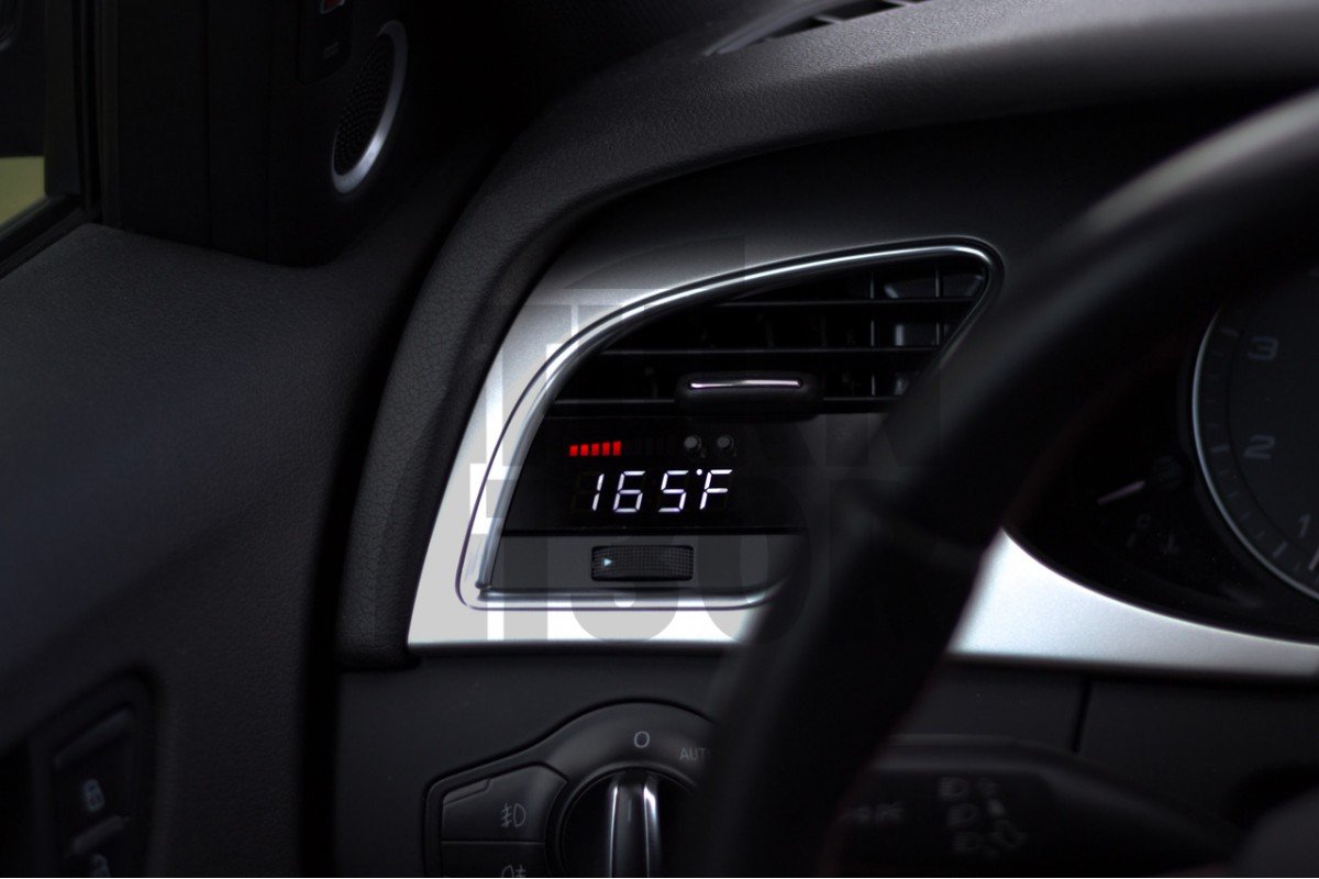 Digital Vent Gauge for Audi A4 / S4 / A5 / S5 / RS5 / RS4 B9 P3 Gauges Digital Vent Gauge for Audi A4 / S4 / A5 / S5 / RS5 / RS4 B9 P3 Gauges
