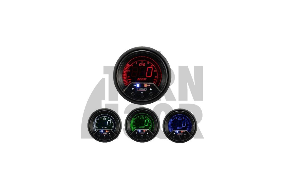 Evo PK 60mm Electronic Boost Gauge Prosport Evo PK 60mm Electronic Boost Gauge Prosport