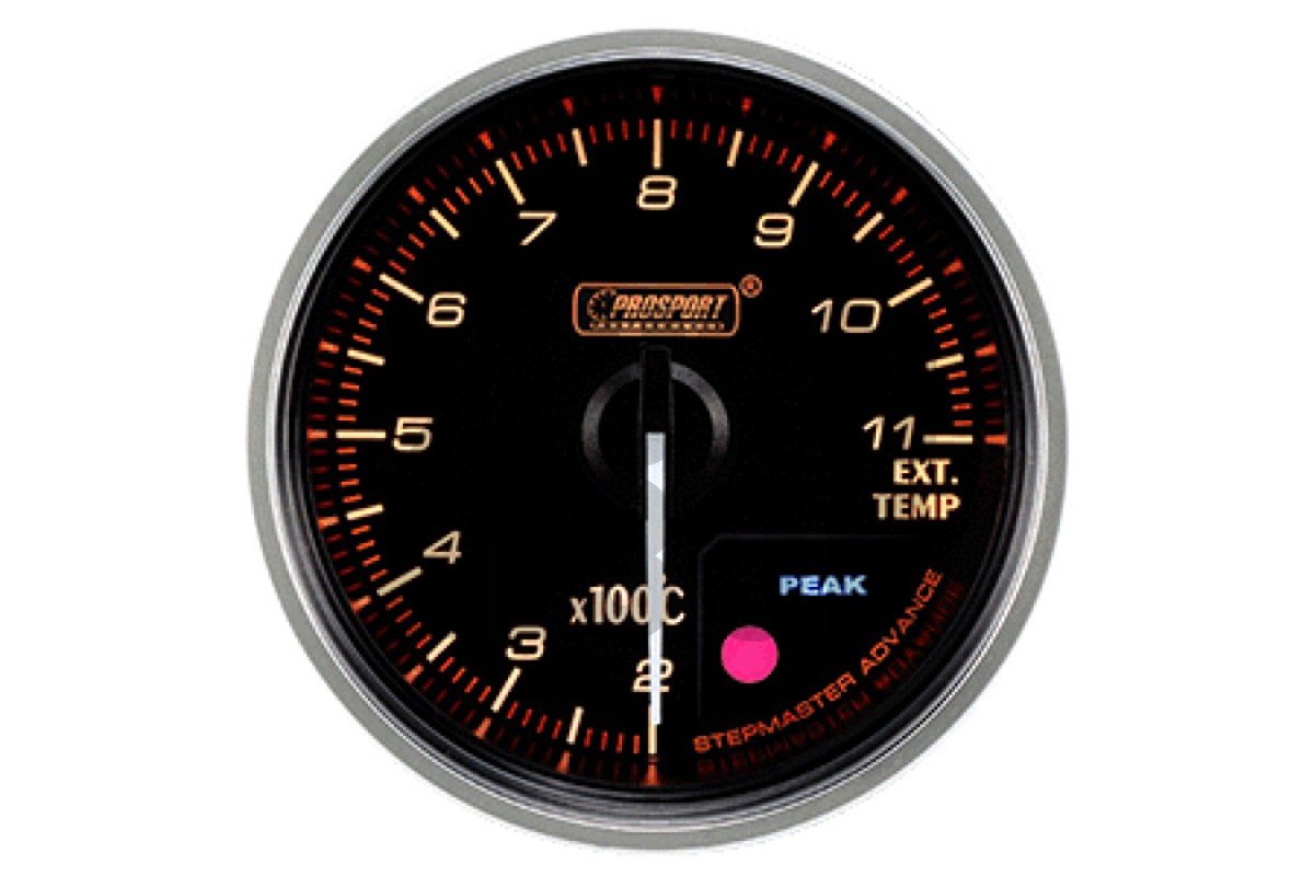 52mm Red / White Exhaust Temperature Gauge Prosport Supreme 52mm Red / White Exhaust Temperature Gauge Prosport Supreme