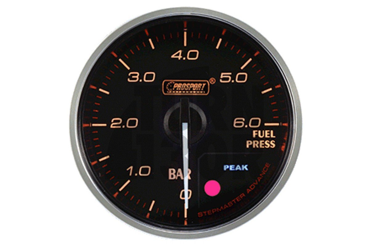 52mm Red / White Fuel Pressure Gauge Prosport Supreme 52mm Red / White Fuel Pressure Gauge Prosport Supreme