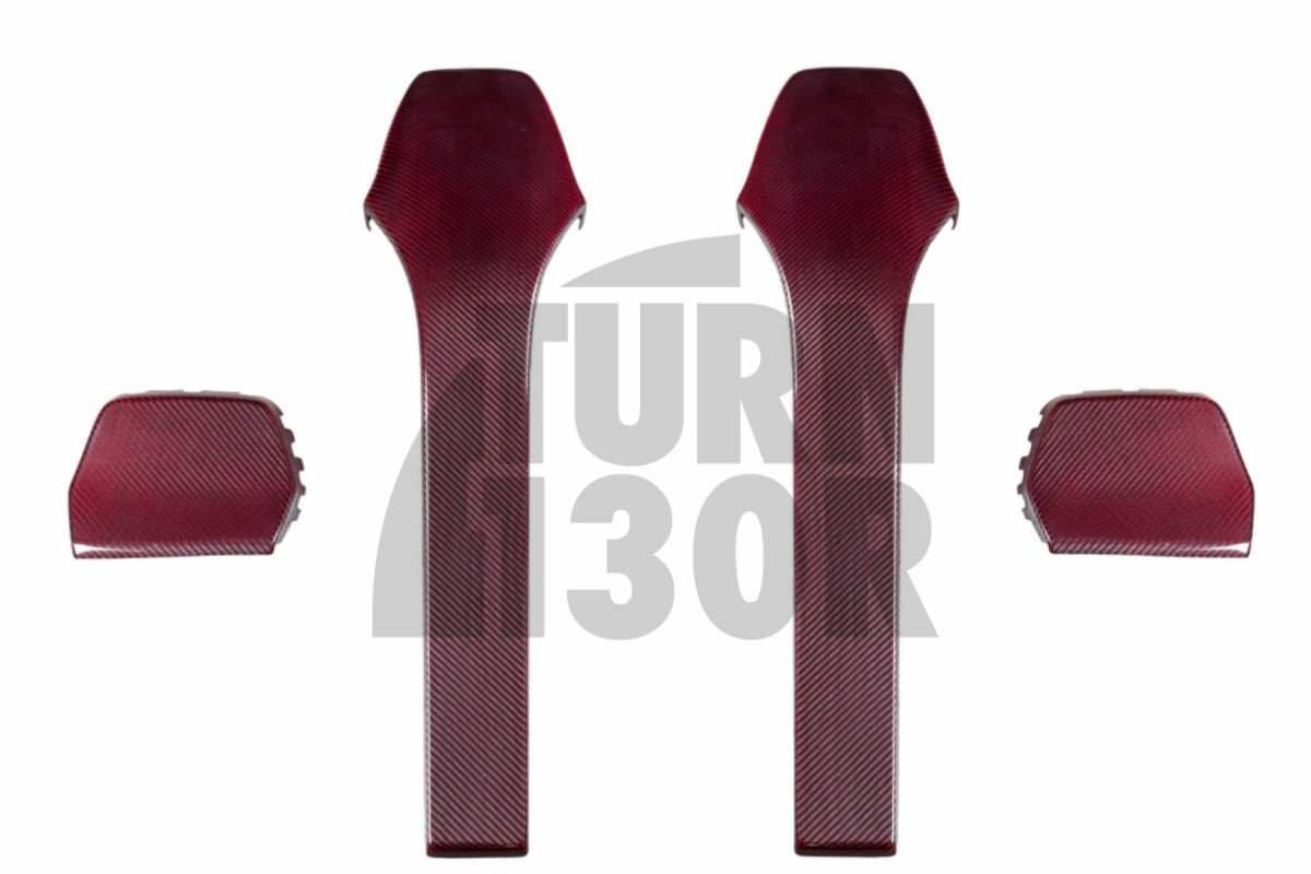 Eventuri Carbon Fiber Seat Back Cover Kit for BMW M3 F80 / M4 F8x / M2 Comp F87 Eventuri Carbon Fiber Seat Back Cover Kit for BMW M3 F80 / M4 F8x / M2 Comp F87