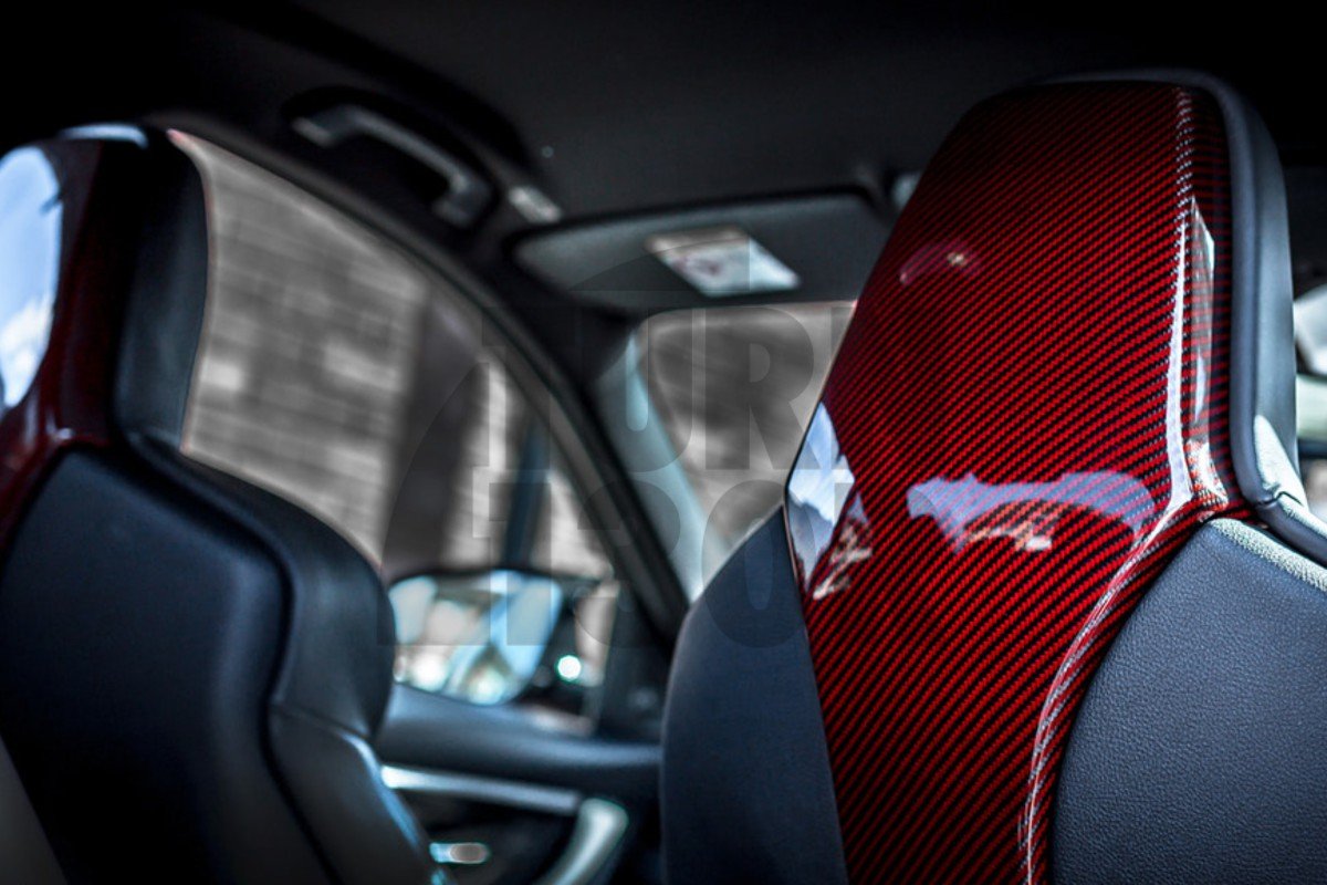 Eventuri Carbon Fiber Seat Back Cover Kit for BMW M3 F80 / M4 F8x / M2 Comp F87 Eventuri Carbon Fiber Seat Back Cover Kit for BMW M3 F80 / M4 F8x / M2 Comp F87