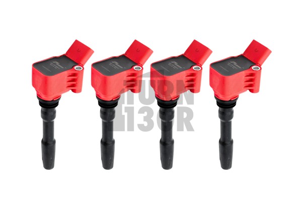 Red Ignition Coils for S3 8V / S3 8Y / Golf 7 GTI / Golf 8 R / Leon 3 Cupra Racingline