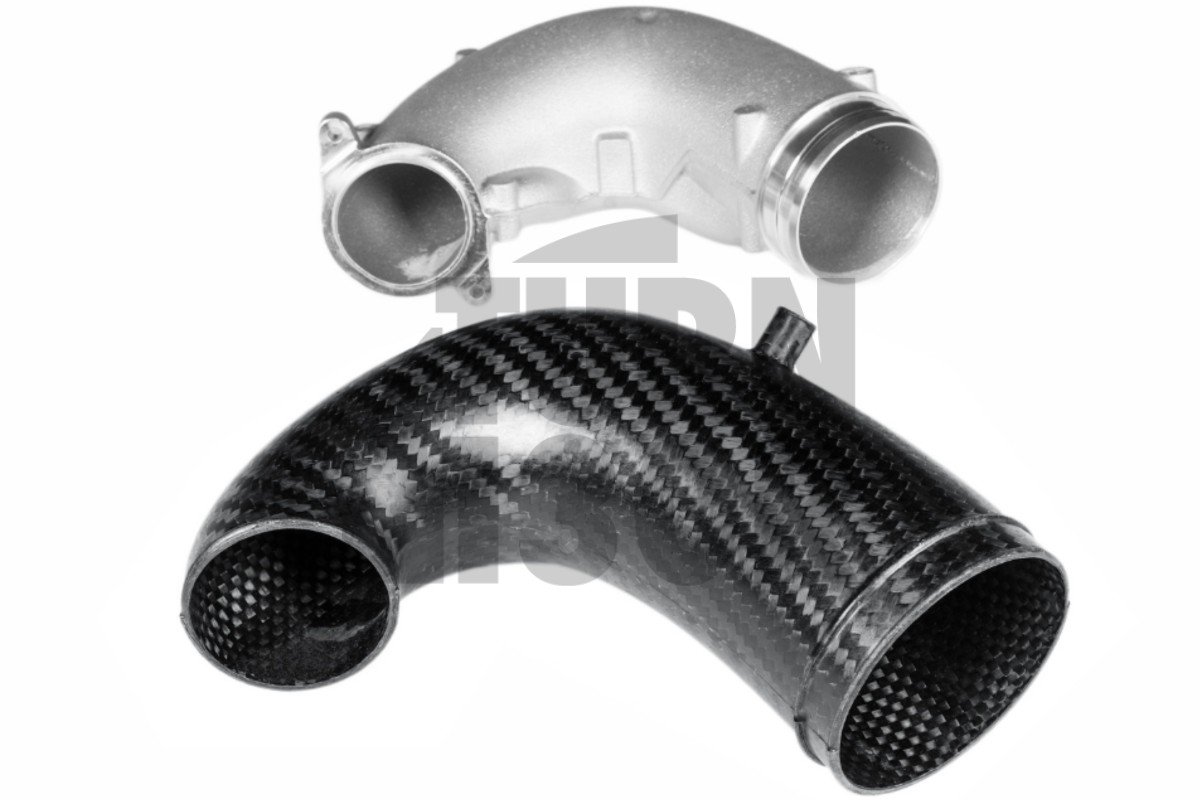 Eventuri Carbon Turbo Inlet for Audi RS3 8V.5 / TTRS 8S with stock turbo flange Eventuri Carbon Turbo Inlet for Audi RS3 8V.5 / TTRS 8S with stock turbo flange