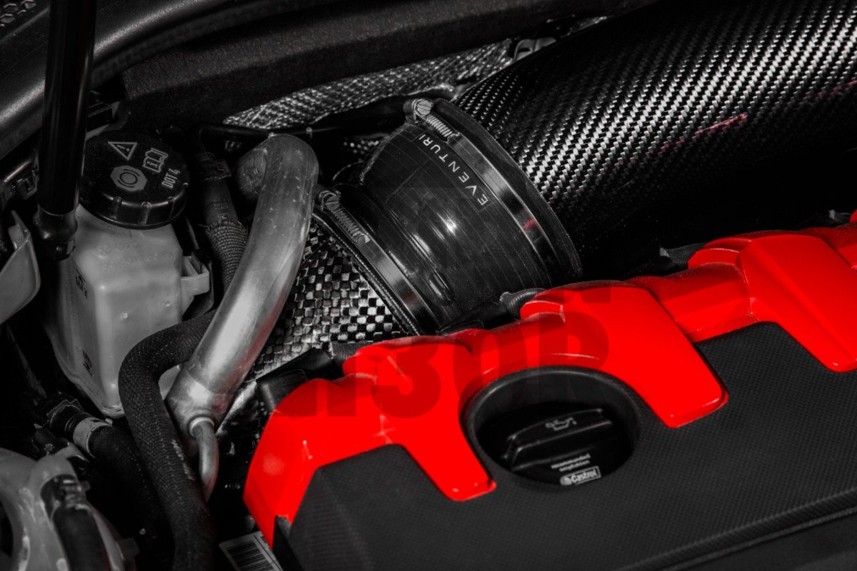 Eventuri Carbon Turbo Inlet for Audi RS3 8V.5 / TTRS 8S with stock turbo flange Eventuri Carbon Turbo Inlet for Audi RS3 8V.5 / TTRS 8S with stock turbo flange
