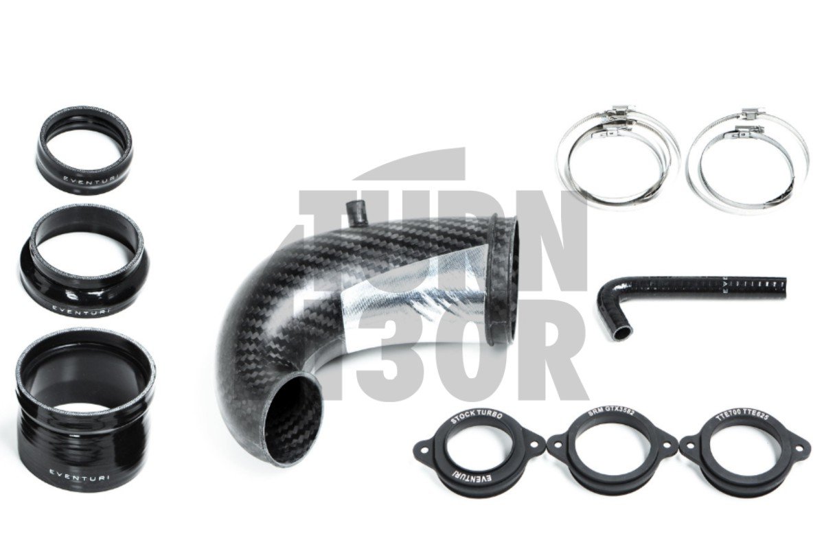 Eventuri Carbon Turbo Inlet for Audi RS3 8V.5 / TTRS 8S with stock turbo flange Eventuri Carbon Turbo Inlet for Audi RS3 8V.5 / TTRS 8S with stock turbo flange