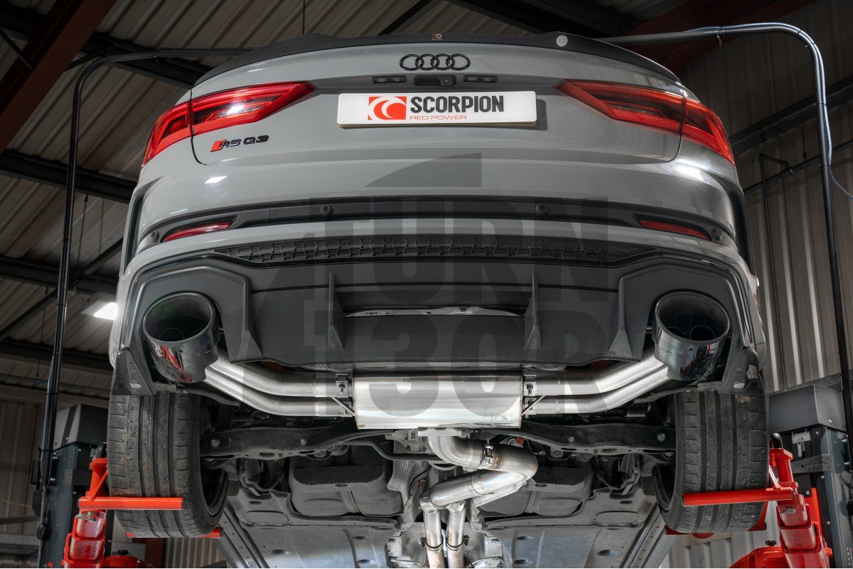 Audi RSQ3 F3 Sportback Scorpion Catback / GPF Back Audi RSQ3 F3 Sportback Scorpion Catback / GPF Back