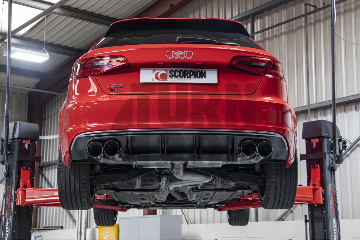 Audi S3 8V 3 doors / Sportback Scorpion Catback Audi S3 8V 3 doors / Sportback Scorpion Catback