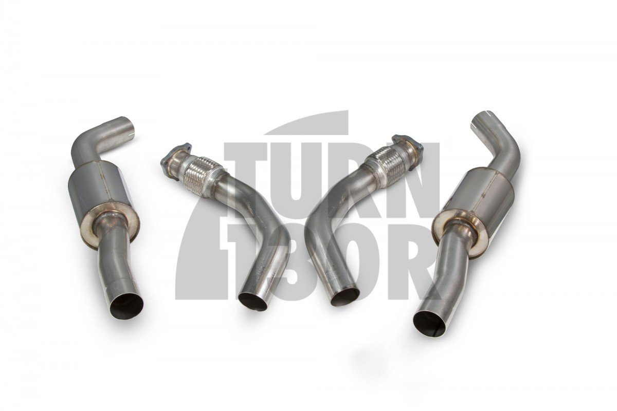 Audi S4 B8 / B8.5 3.0 TFSI Scorpion Downpipes Resonated Front Section Audi S4 B8 / B8.5 3.0 TFSI Scorpion Downpipes Resonated Front Section