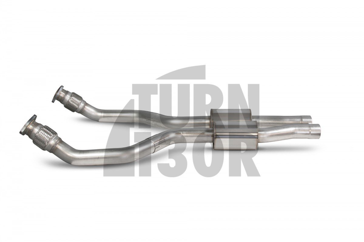 Audi S4 B8 / B8.5 3.0 TFSI Scorpion Downpipes Resonated Front Section Audi S4 B8 / B8.5 3.0 TFSI Scorpion Downpipes Resonated Front Section