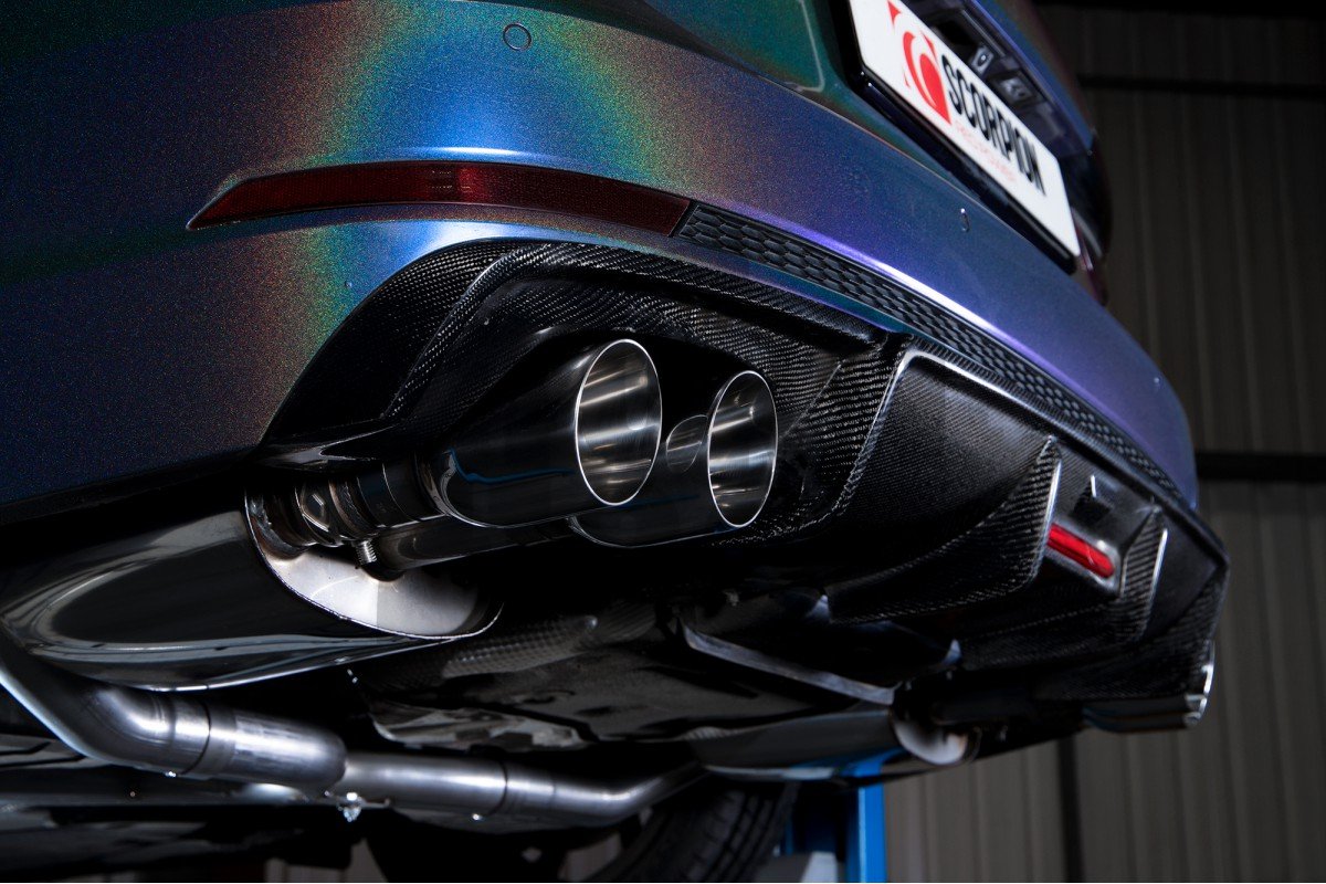 Audi S4 B9 Scorpion Half Exhaust System Audi S4 B9 Scorpion Half Exhaust System
