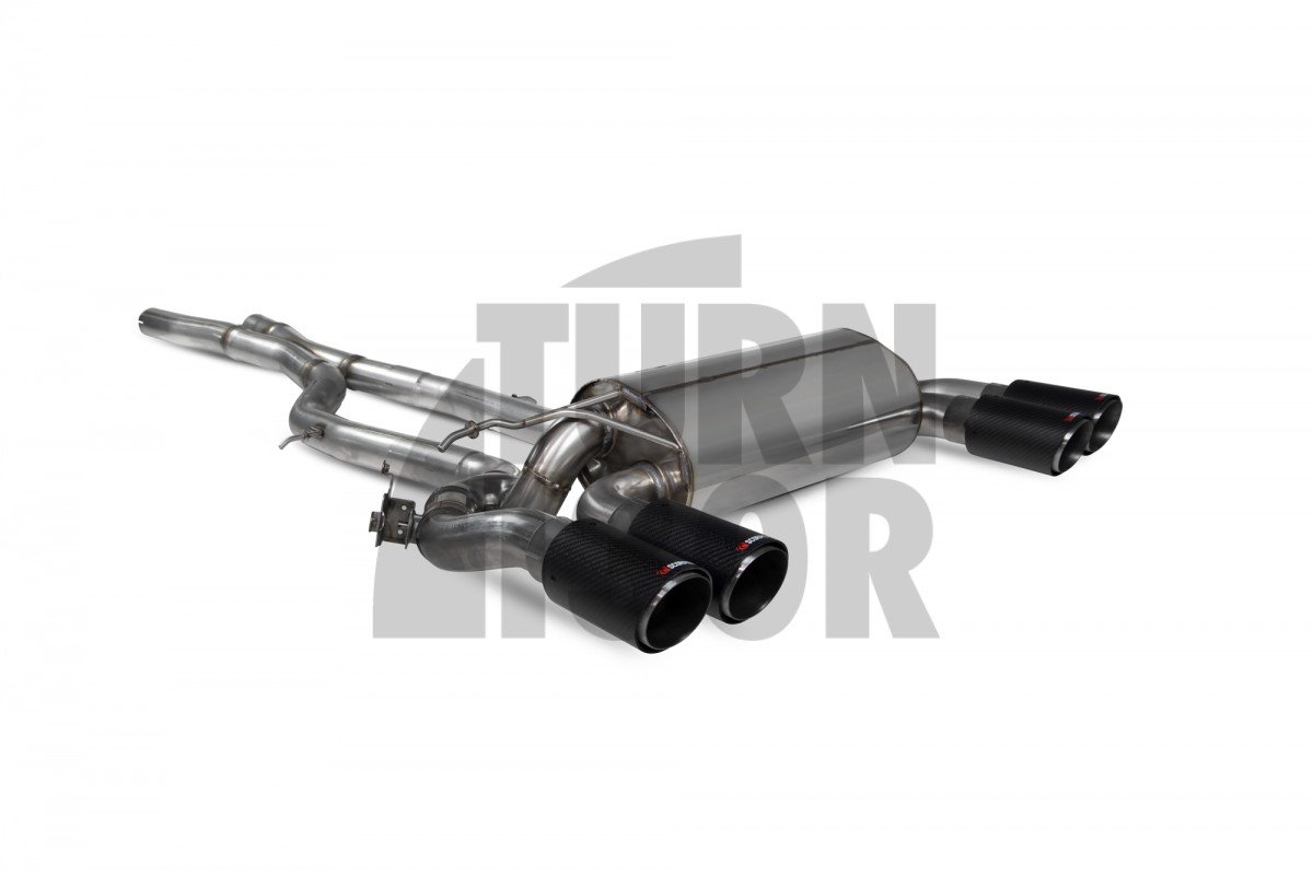 BMW M2 Comp F87 Scorpion GPF Back BMW M2 Comp F87 Scorpion GPF Back