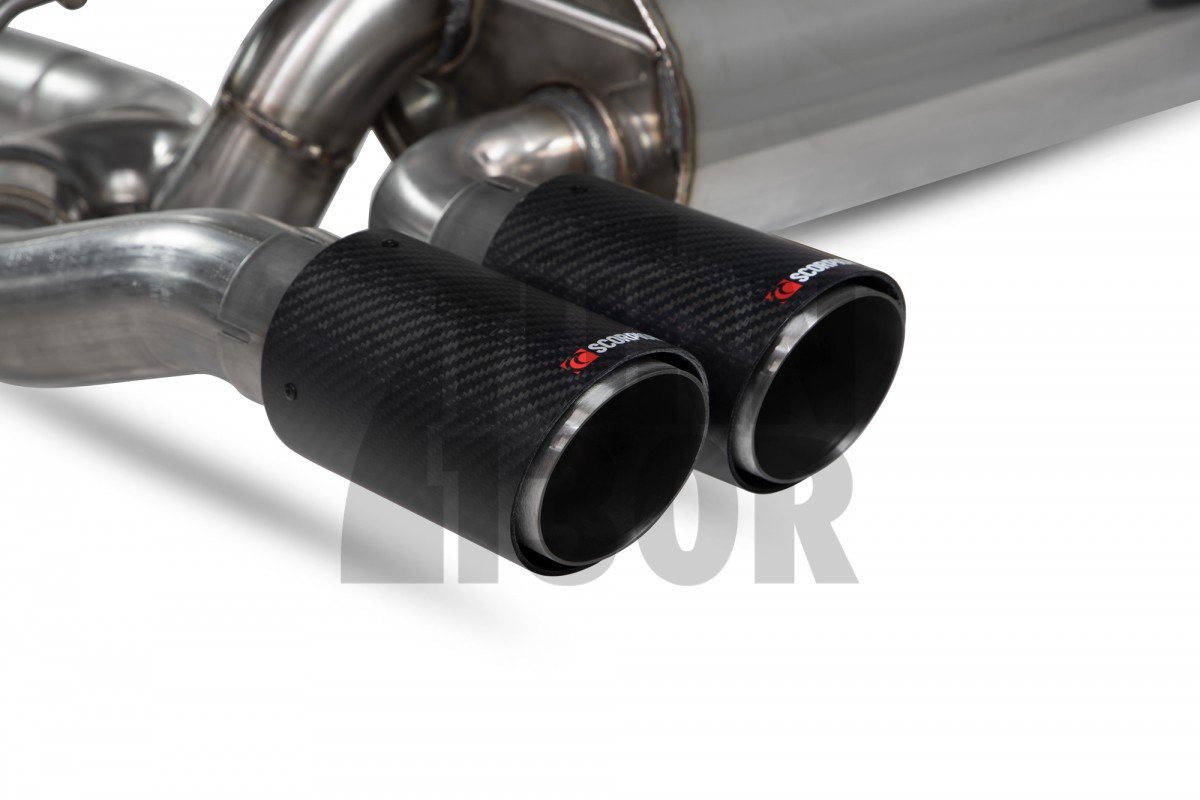 BMW M2 Comp F87 Scorpion GPF Back BMW M2 Comp F87 Scorpion GPF Back