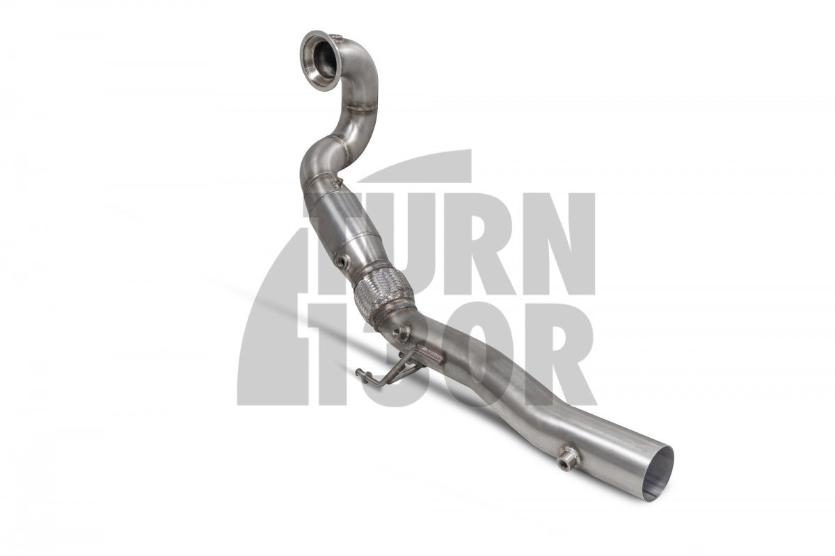 Golf 8 GTI Scorpion Sports Catalyst Downpipe With GPF Delete Golf 8 GTI Scorpion Sports Catalyst Downpipe With GPF Delete