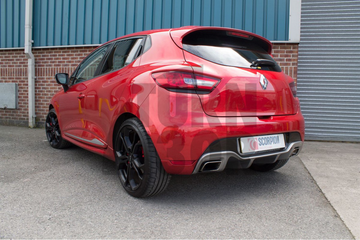 Renault Clio 4 RS 12-15 Scorpion Catback Renault Clio 4 RS 12-15 Scorpion Catback