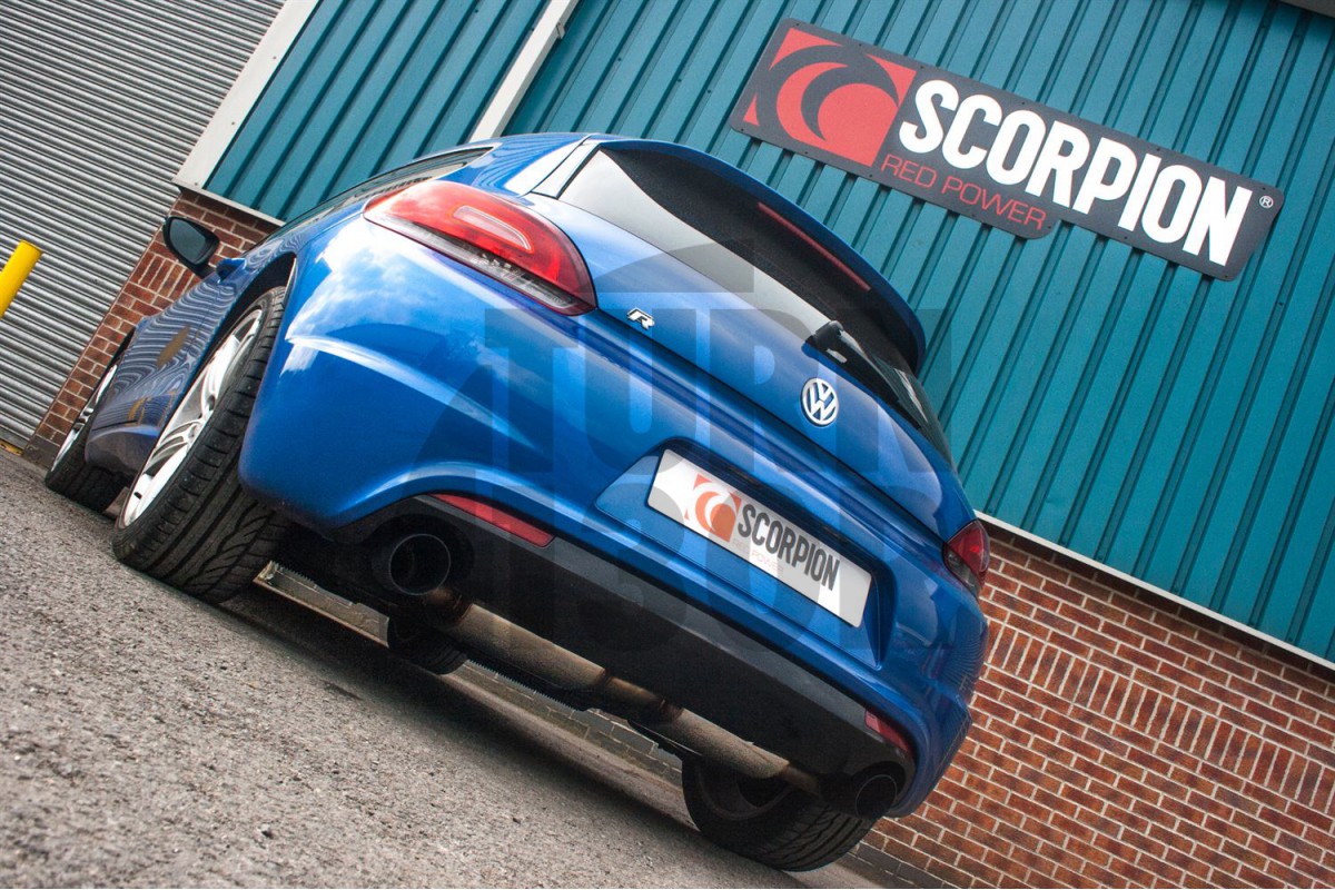 Scirocco R Scorpion Catback Exhaust Scirocco R Scorpion Catback Exhaust