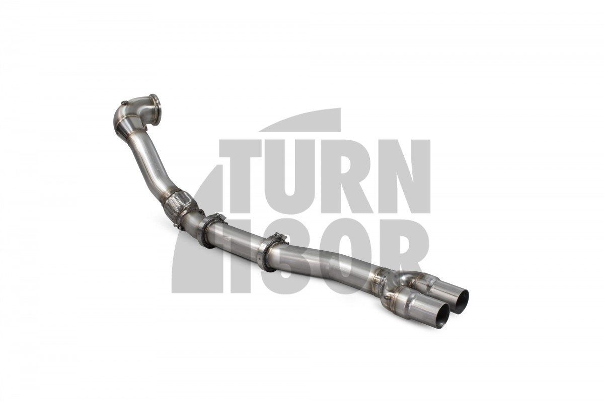 Scorpion Decat Downpipe for Audi RS3 8V5 / TTRS Mk3 8S / RSQ3 - without OPF Scorpion Decat Downpipe for Audi RS3 8V5 / TTRS Mk3 8S / RSQ3 - without OPF