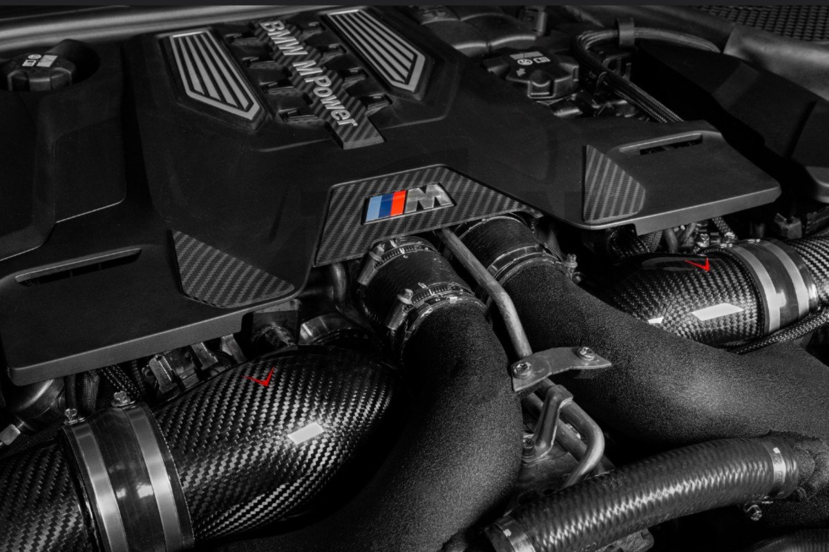 Eventuri Carbon Inlet Pipes for BMW M5 F90 / M8 F9x Eventuri Carbon Inlet Pipes for BMW M5 F90 / M8 F9x