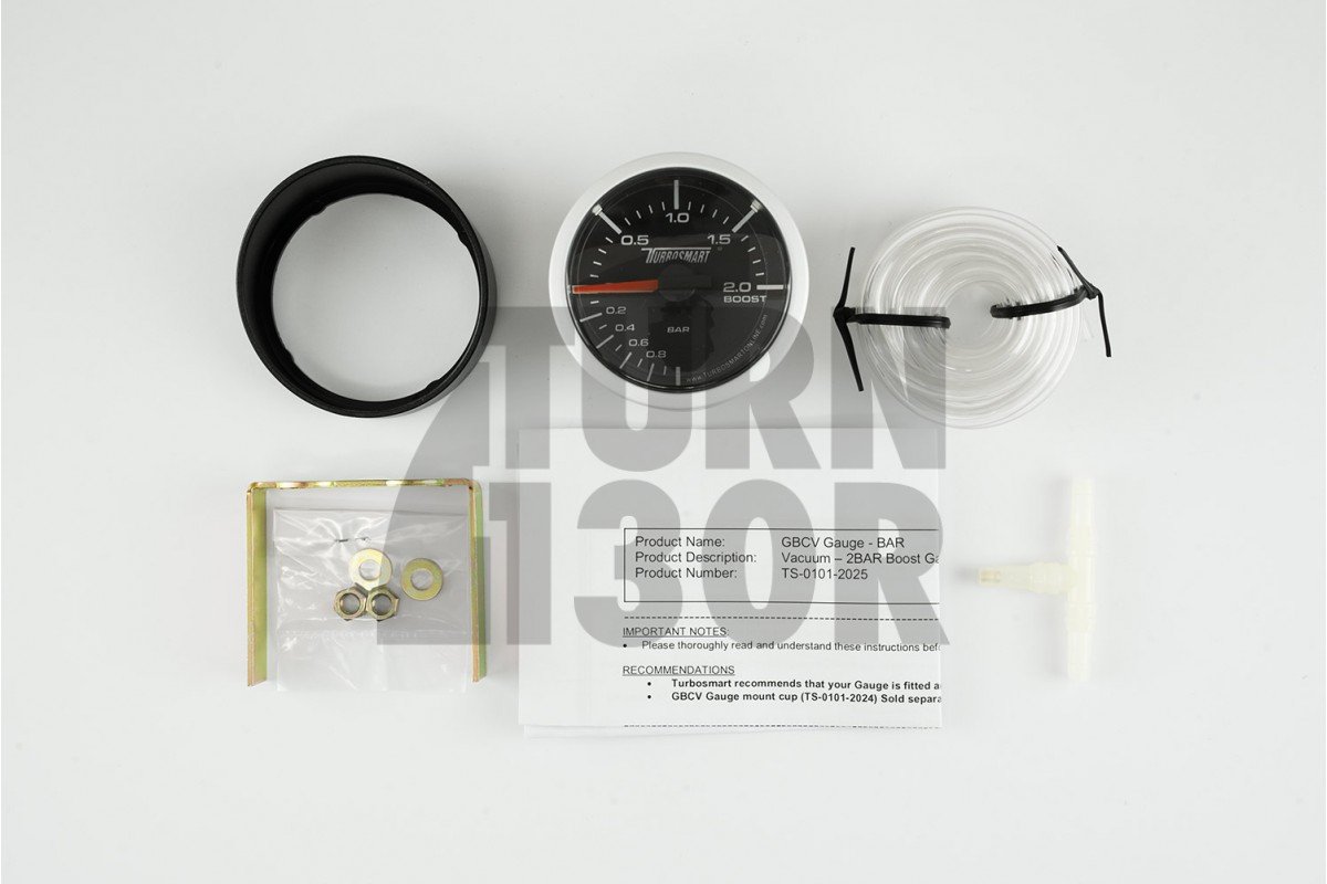 Mechanical 2 Bars 52mm Boost Gauge Turbosmart Mechanical 2 Bars 52mm Boost Gauge Turbosmart