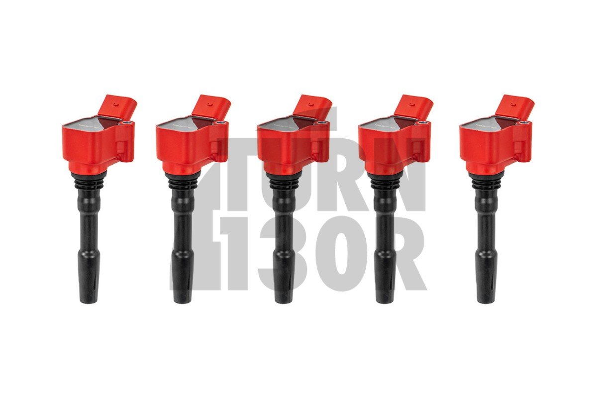 red ignition coils for Audi RS3 8V.5 and TTRS 8S 2.5 TFSI Alpha Competition red ignition coils for Audi RS3 8V.5 and TTRS 8S 2.5 TFSI Alpha Competition