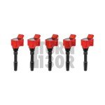red ignition coils for Audi RS3 8V.5 and TTRS 8S 2.5 TFSI Alpha Competition red ignition coils for Audi RS3 8V.5 and TTRS 8S 2.5 TFSI Alpha Competition
