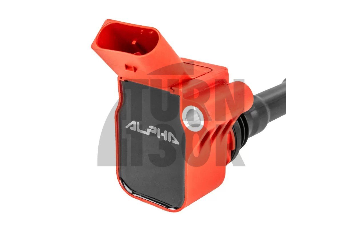 red ignition coils for Audi RS3 8V.5 and TTRS 8S 2.5 TFSI Alpha Competition red ignition coils for Audi RS3 8V.5 and TTRS 8S 2.5 TFSI Alpha Competition
