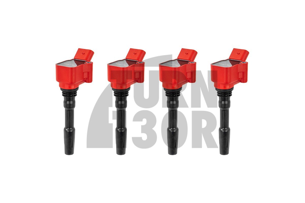 red ignition coils for S3 8V / Golf 7 GTI / R / Leon 3 Cupra / TT 8S 2.0 TFSI EA888.3 Alpha Competition red ignition coils for S3 8V / Golf 7 GTI / R / Leon 3 Cupra / TT 8S 2.0 TFSI EA888.3 Alpha Competition