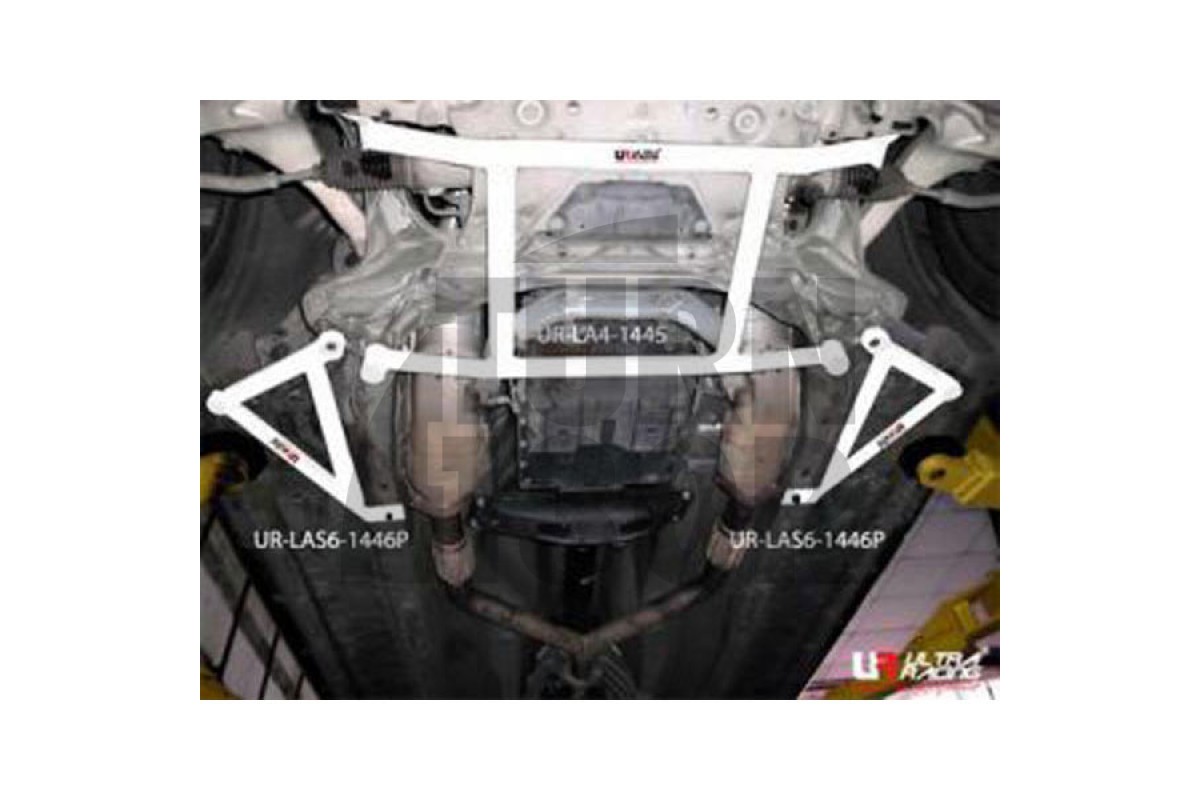 Ultra Racing 4 Point Front Subframe Brace Nissan 370Z Ultra Racing 4 Point Front Subframe Brace Nissan 370Z
