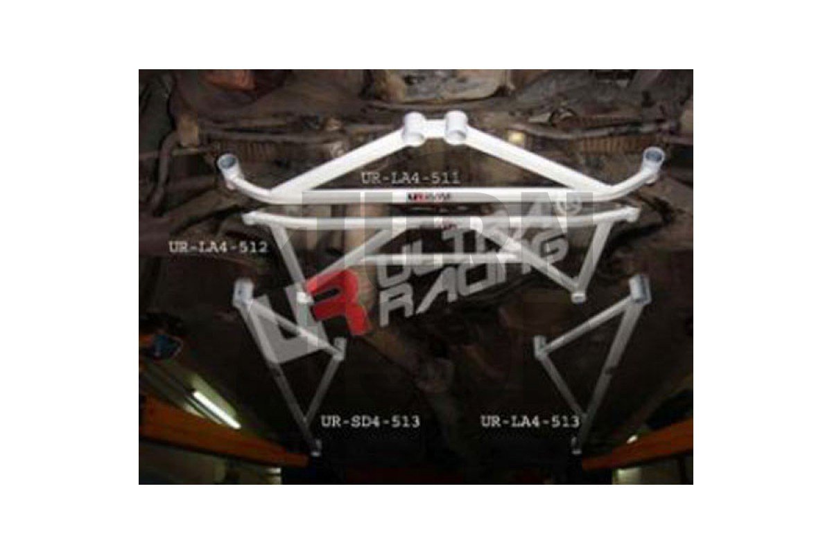 Ultra Racing 4 Point Front Subframe Brace Subaru Impreza GT GC8 / WRX STI 01-07 Ultra Racing 4 Point Front Subframe Brace Subaru Impreza GT GC8 / WRX STI 01-07