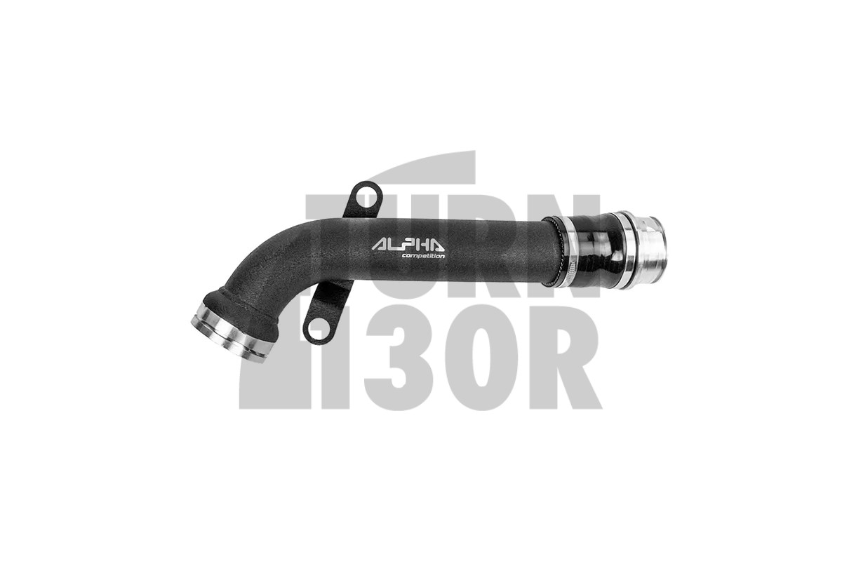 Turbo Outlet Discharge Pipe for Golf 6 GTI / Leon 2 FR / Scirocco / Octavia VRS 2.0 TSI Alpha Competition Turbo Outlet Discharge Pipe for Golf 6 GTI / Leon 2 FR / Scirocco / Octavia VRS 2.0 TSI Alpha Competition