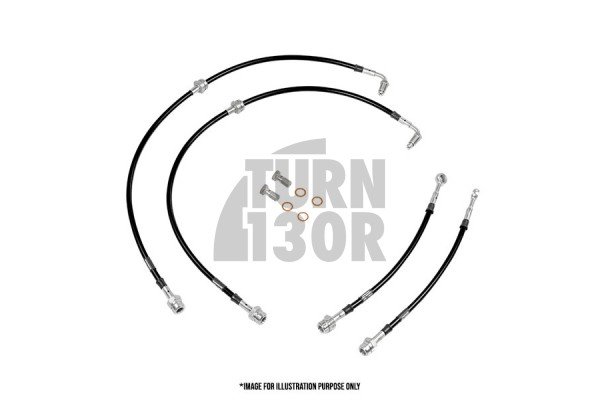 Goodridge Braided Brake Hose Lines Kit Audi RS4 B7