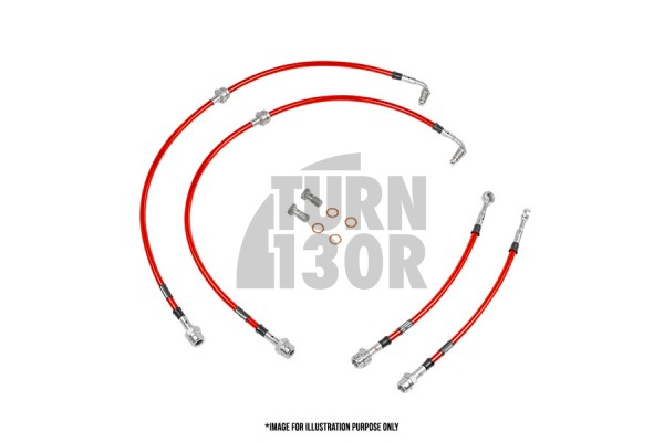 Goodridge Braided Brake Hose Lines Kit Audi RS4 B7