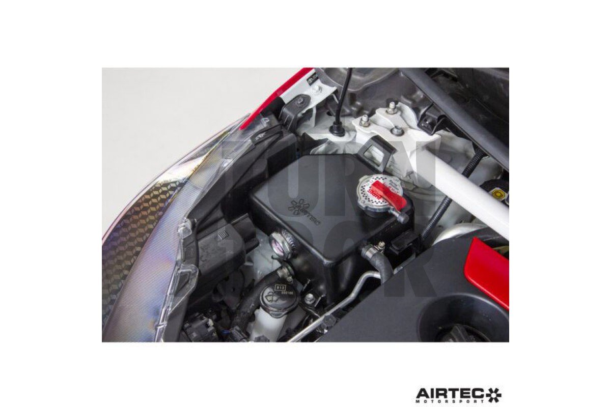 Aluminium Header Expansion Tank by Airtec for Toyota Yaris GR Aluminium Header Expansion Tank by Airtec for Toyota Yaris GR