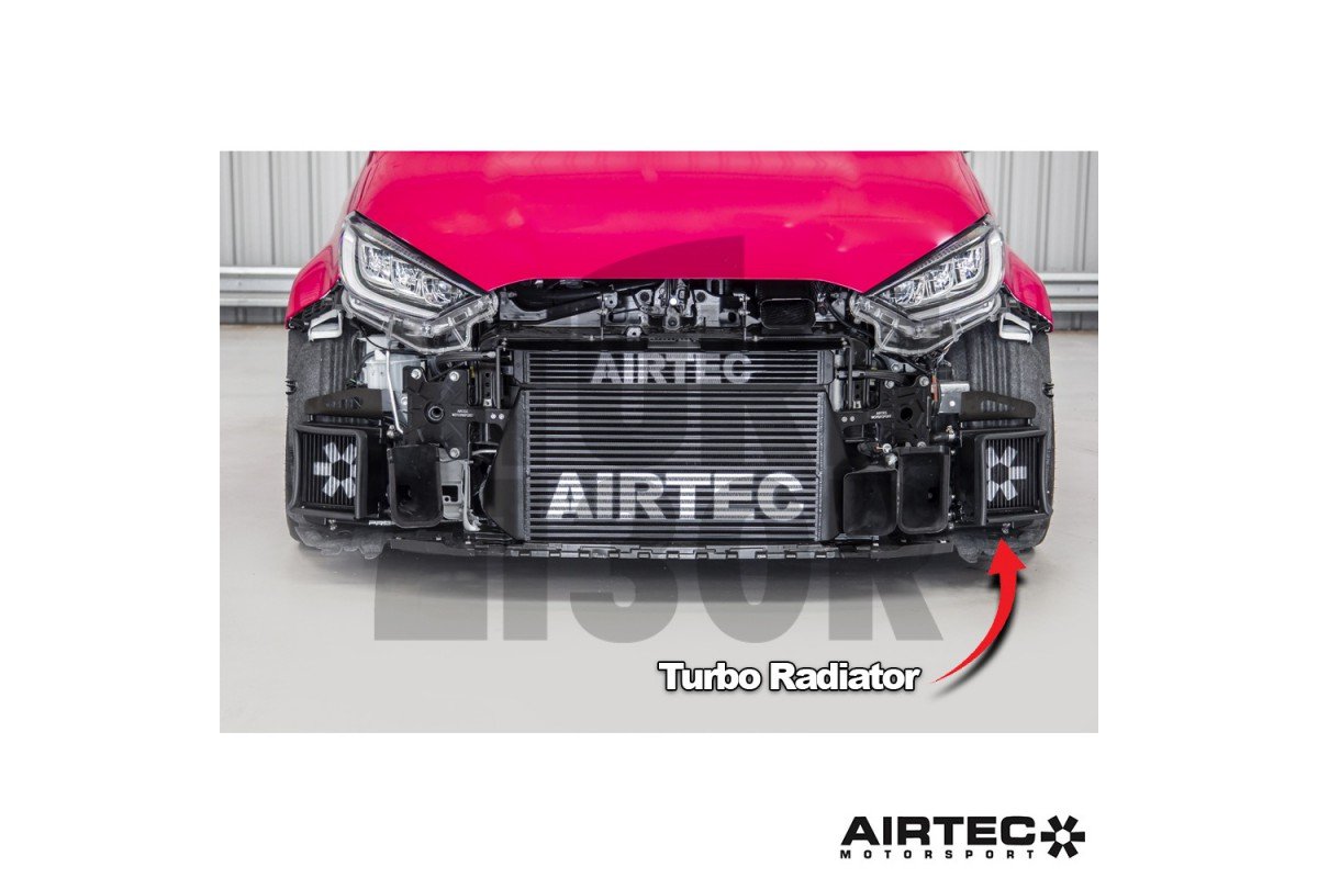 Turbo Radiator Auxiliary by Airtec for Toyota Yaris GR Turbo Radiator Auxiliary by Airtec for Toyota Yaris GR